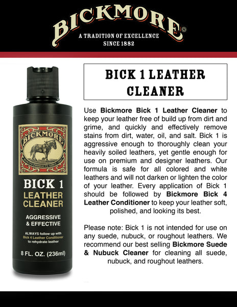 Bick 1 Leather Cleaner (8oz)