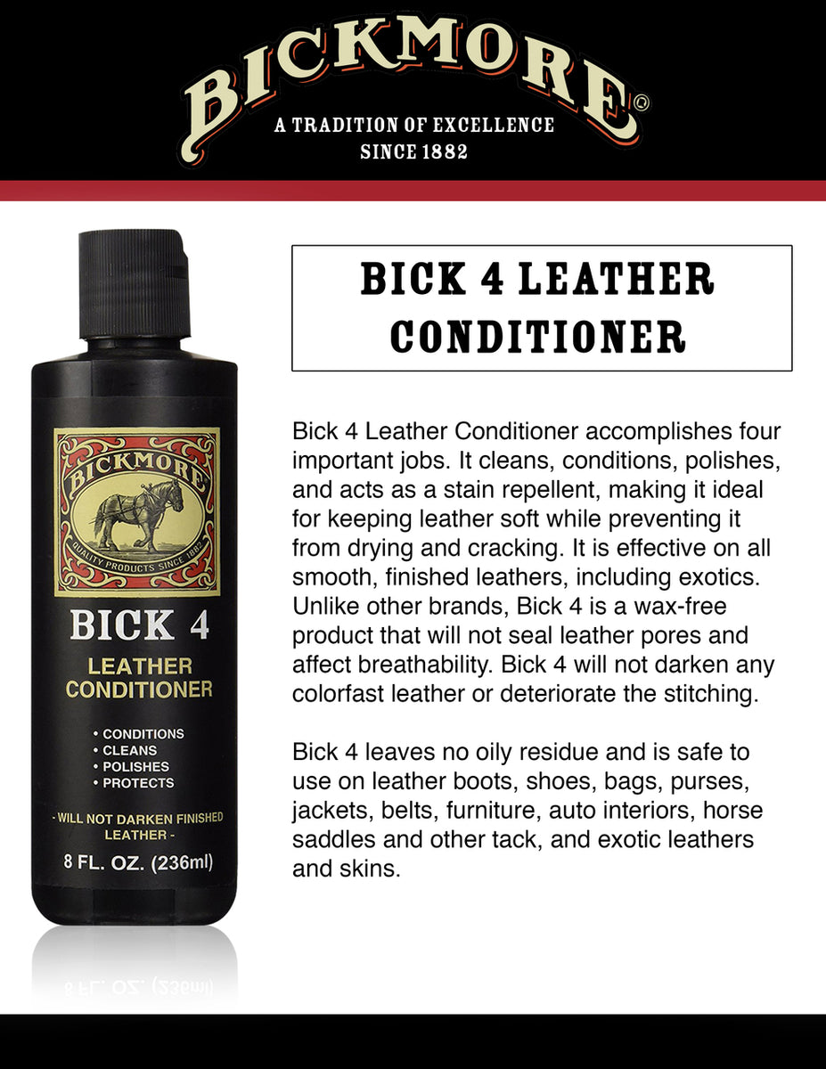 Bick 4 Leather Conditioner - Little Joe's Boots