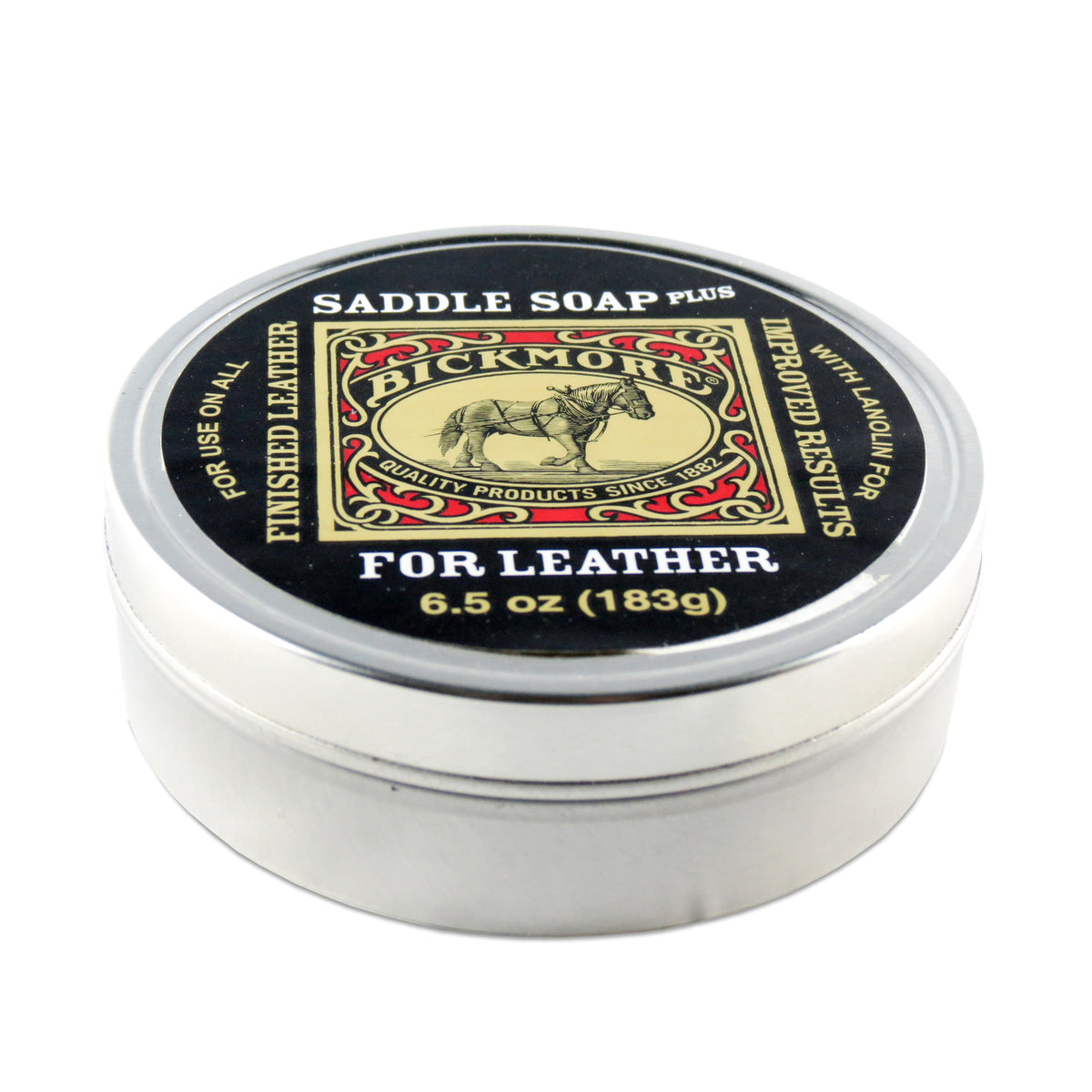 Saddle Soap Plus Lanolin Tin – Bickmore